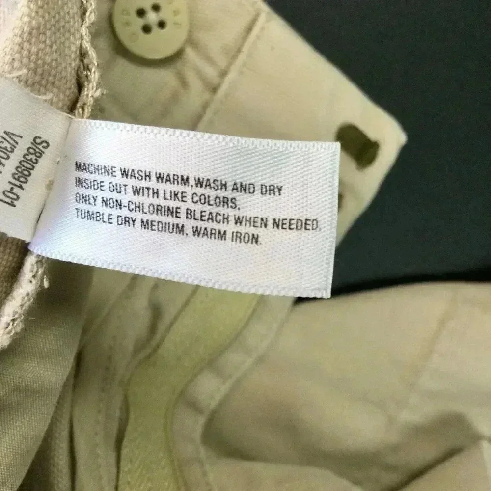 Gap Womens Size 2 Short Shorts Tan Khaki Pockets‎ Low Rise 100% Cotton